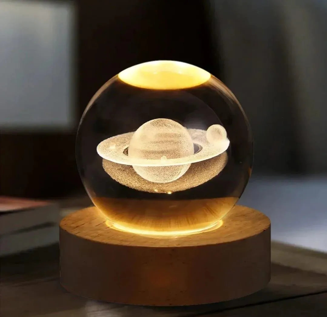 3D Saturen Led  Lamp