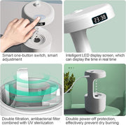 Anti Gravity Air Humidifier With Led Display
