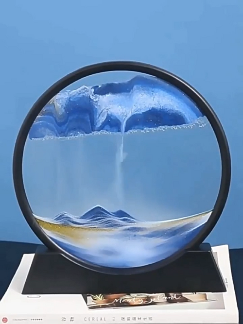 3D Moving Sand Art
